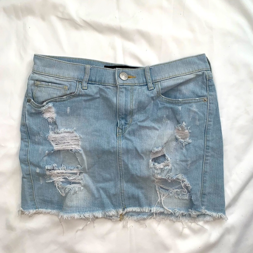 Easy Jean Skirt